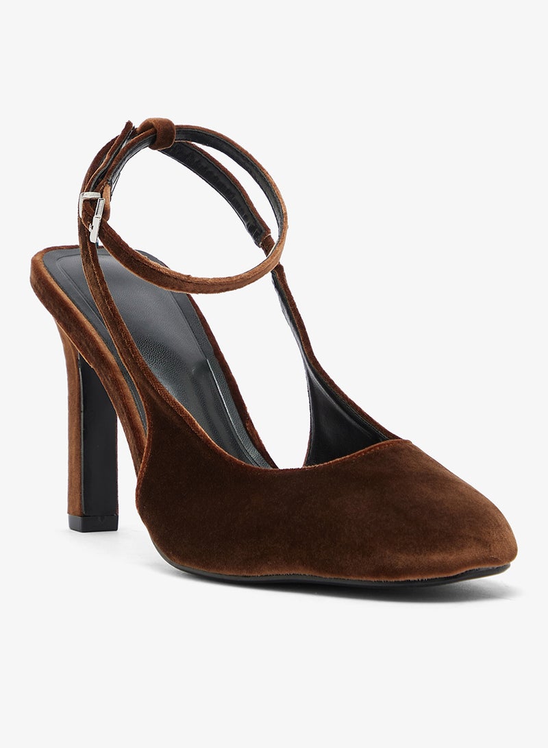 Ginger Monk Shoes With Block Mid Heel - Image 2